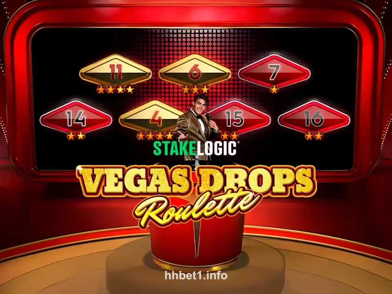 Imagem do jogo Vegas Drops Roulette no hhbet1