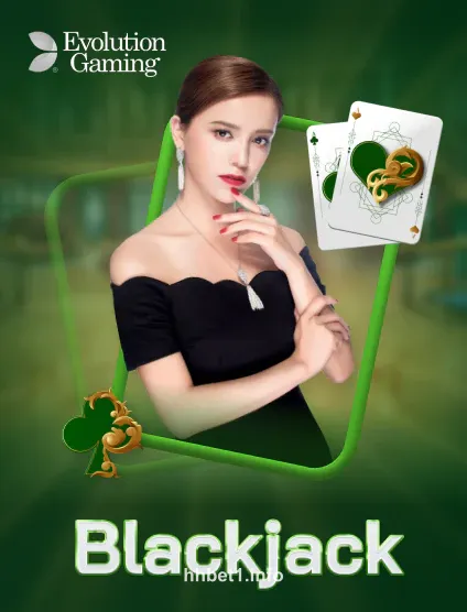 Imagem do jogo Evolution Blackjack Portrait no hhbet1